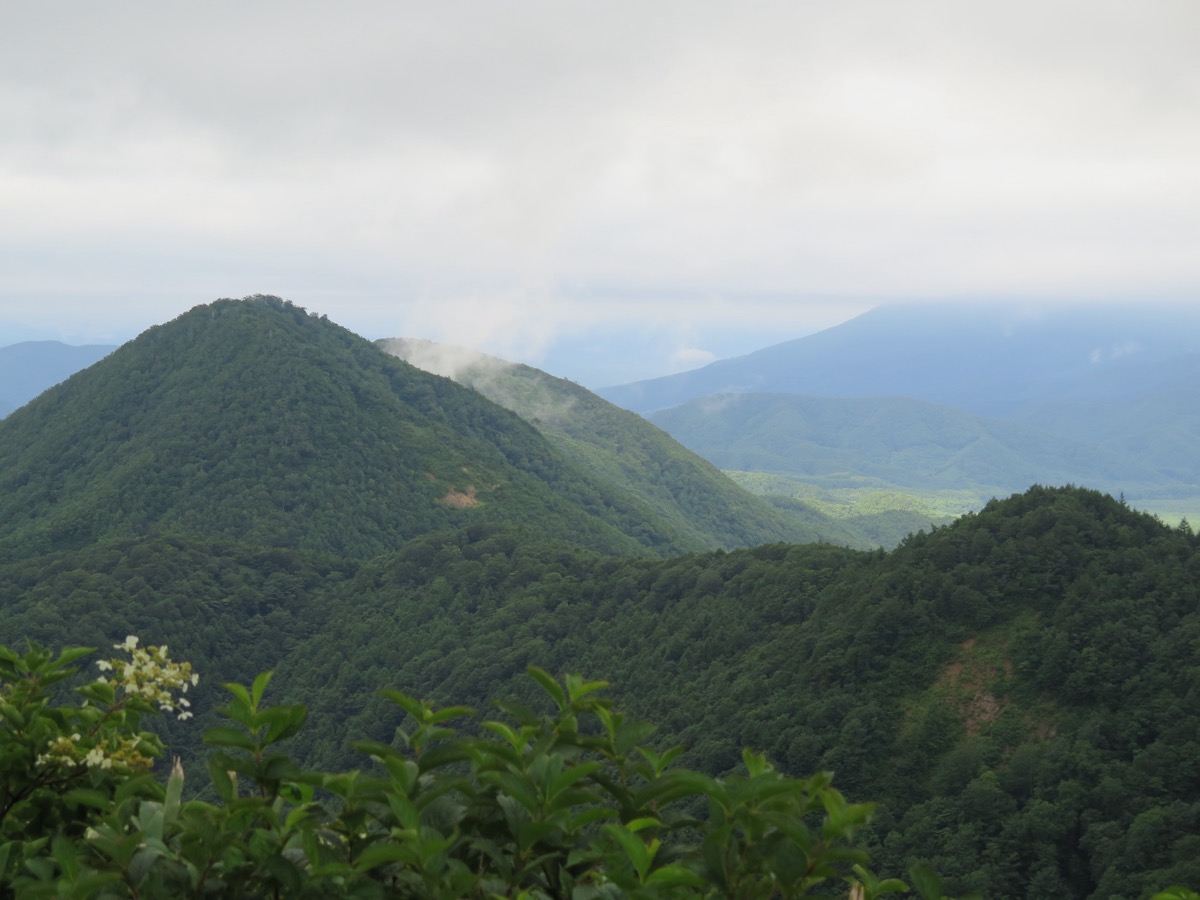 Mt. Bandai with Goshikinuma