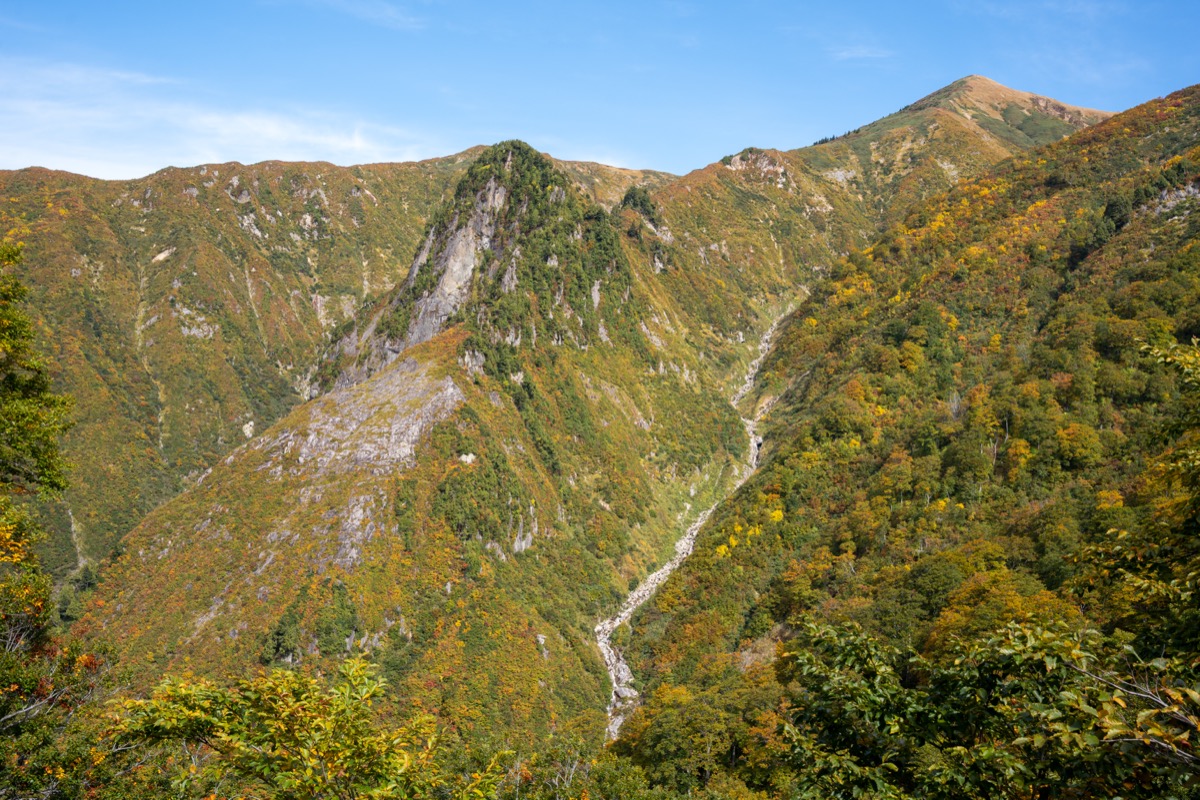 Autumn colors on Mt. Makihata