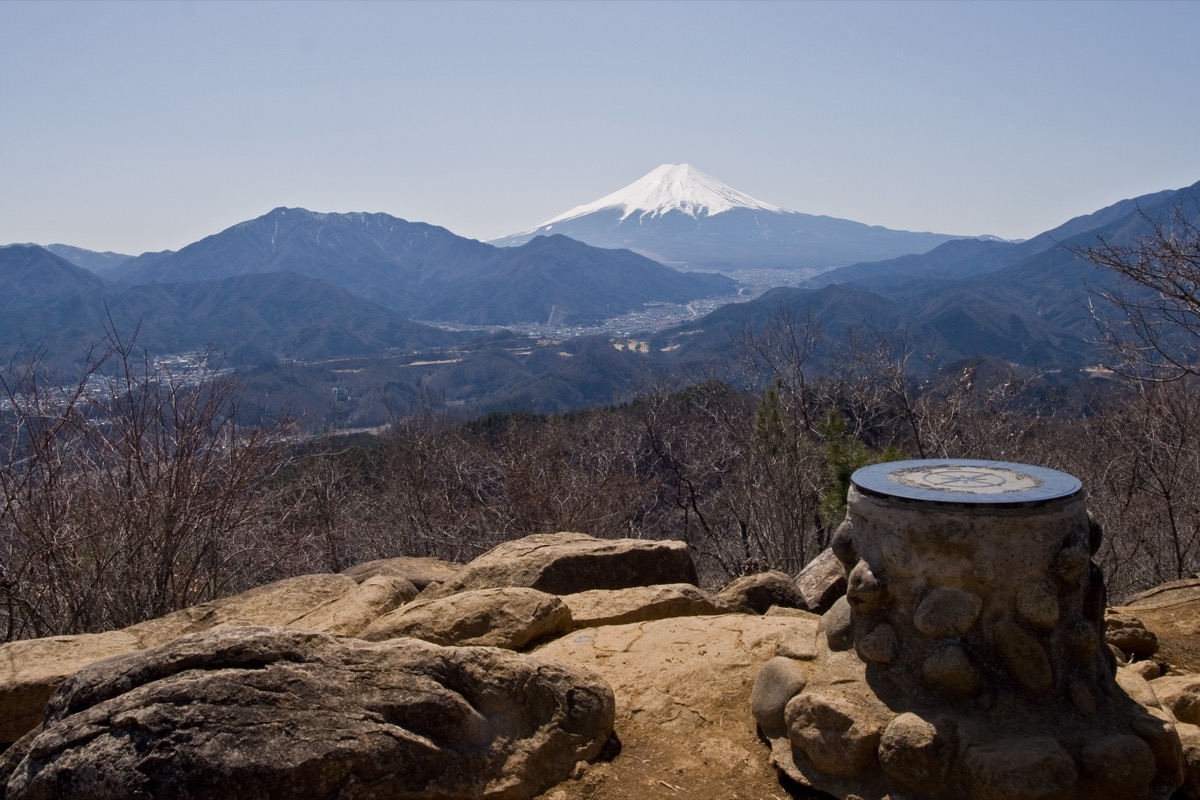 Mt. Fuji from Mt. Takagawayama