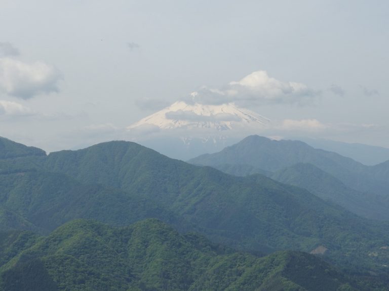 Mt. Fuji from Mt. Takahatayama summit