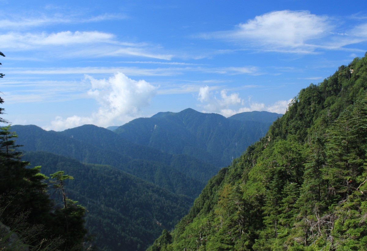 Mt. Anpeiji from Mt. Kosumo