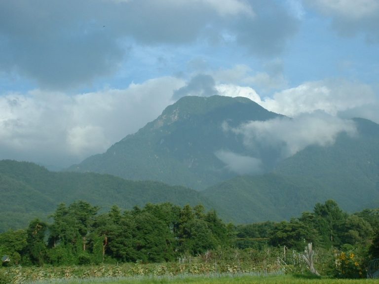Mt. Ariake (Shinano Fuji) from Azumino