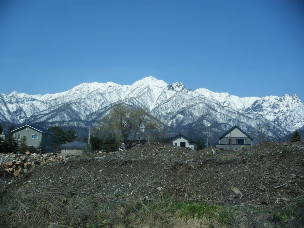 Mt. Ashibetsu from the Furano plain