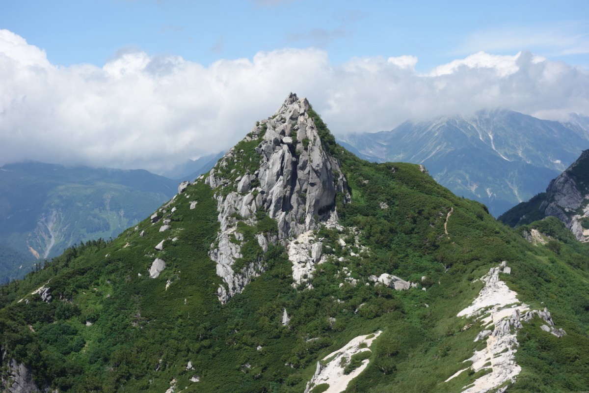 Mt. Eboshi from Mae-Eboshi