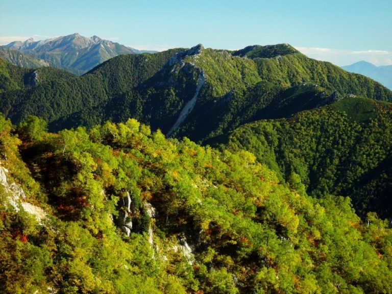 Mt. Gaki from Kassen-one ridge