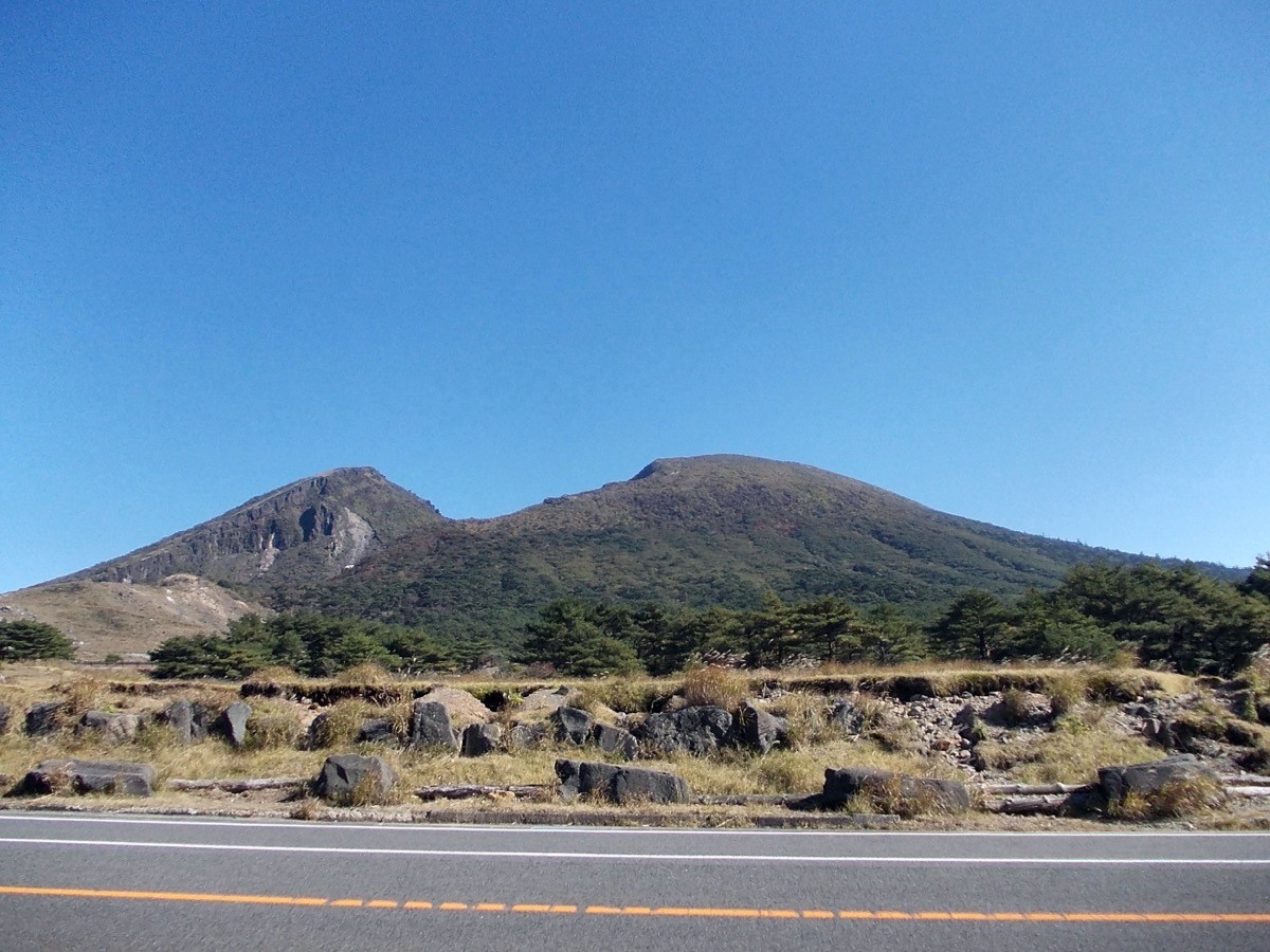 Mt. Karakuni from the Ebino Plateau