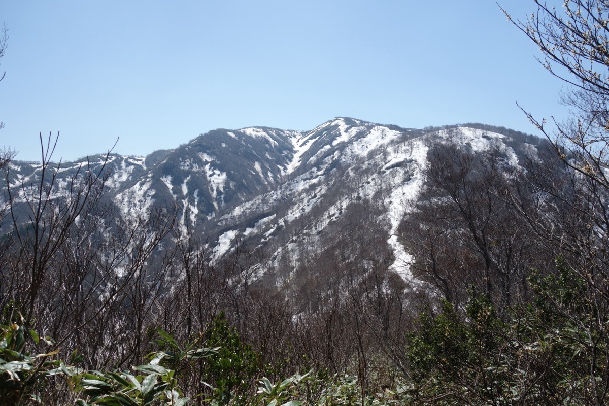 Mt. Kongodo from Mt. Kataori