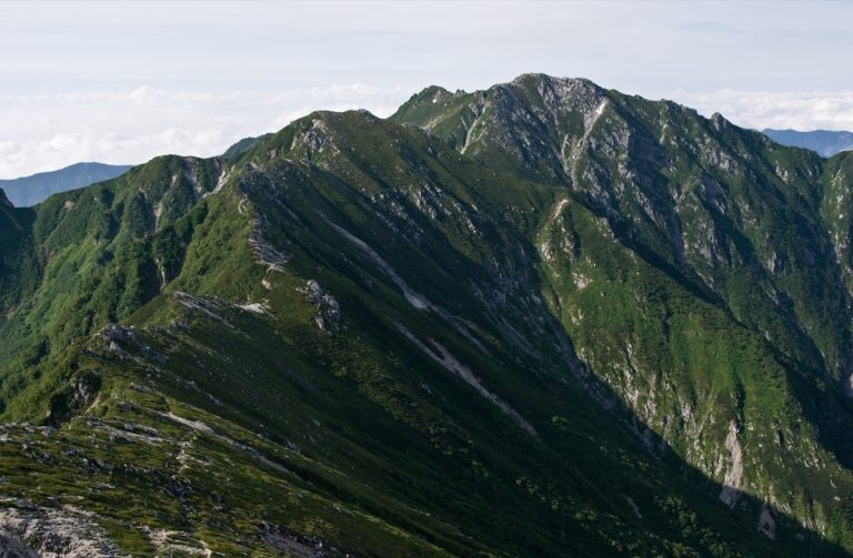 Mt. Minamikoma from Mt. Utsugi