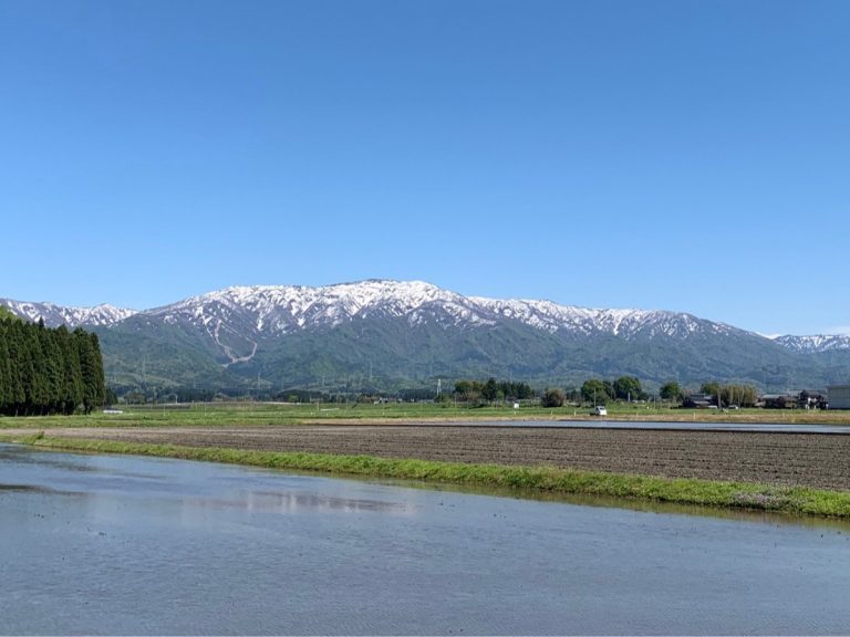 Mt. Ninoji seen from Shibata
