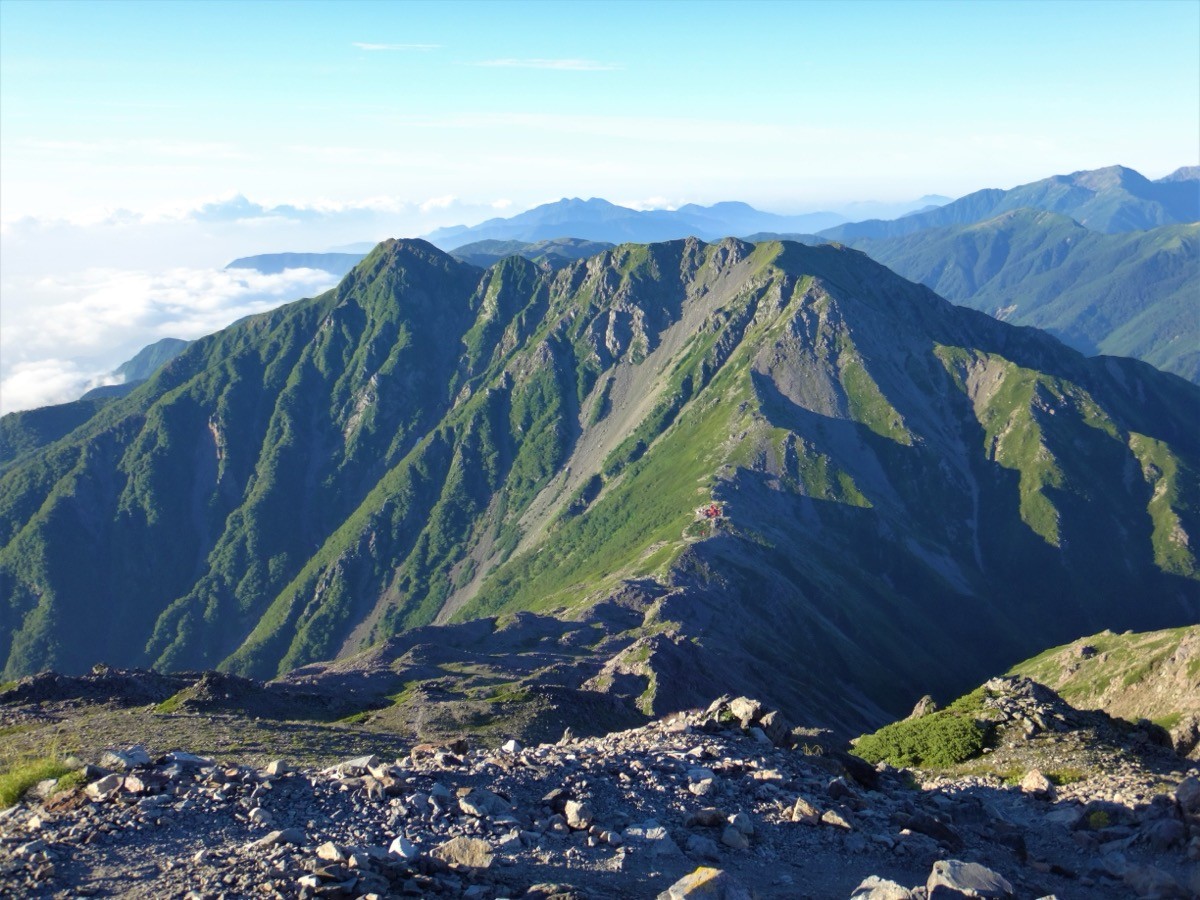 Mt. Notori from Mt. Ainodake