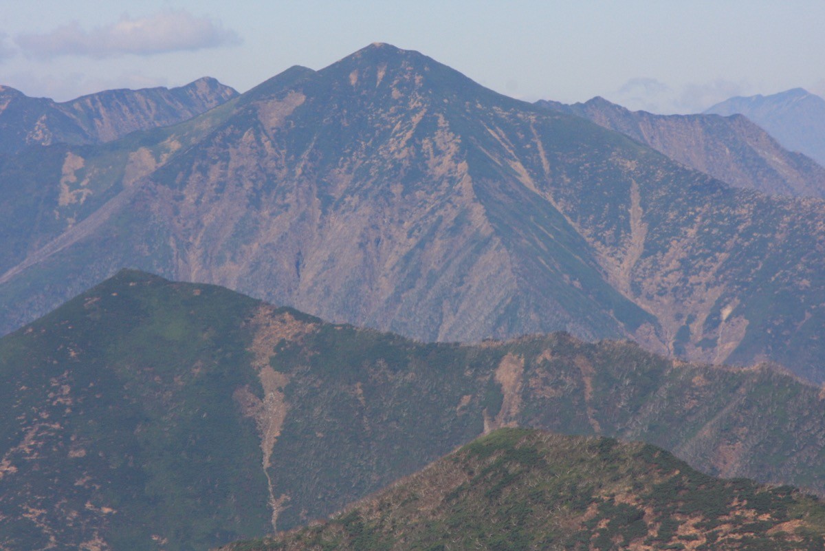 Mt. Petegari from Mt. Kamui