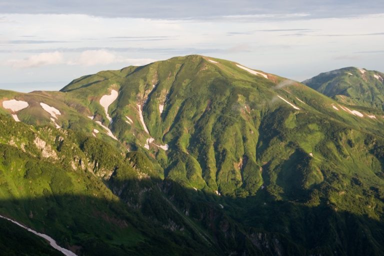Mt. Yukikura in the Ushiro-Tateyama range