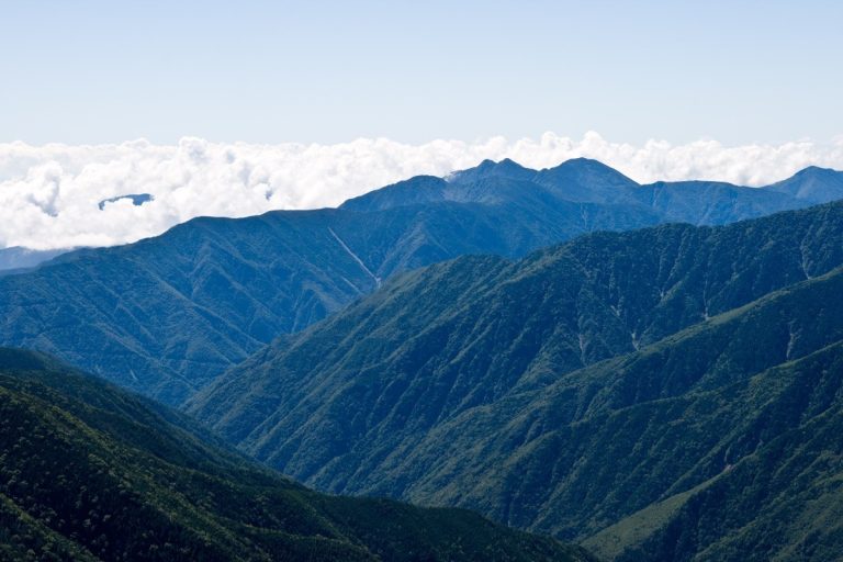 Mt. Zaru from Mt. Shiomi